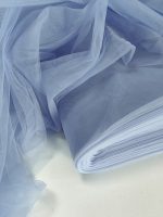 najmekši i najprozračniji til u boji denim za svadbeni veo ili laganu haljinu