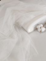 najmekši i najprozračniji til boja prva do bele za svadbeni veo ili laganu haljinu