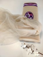 najmekši i najprozračniji bež til za svadbeni veo ili laganu haljinu