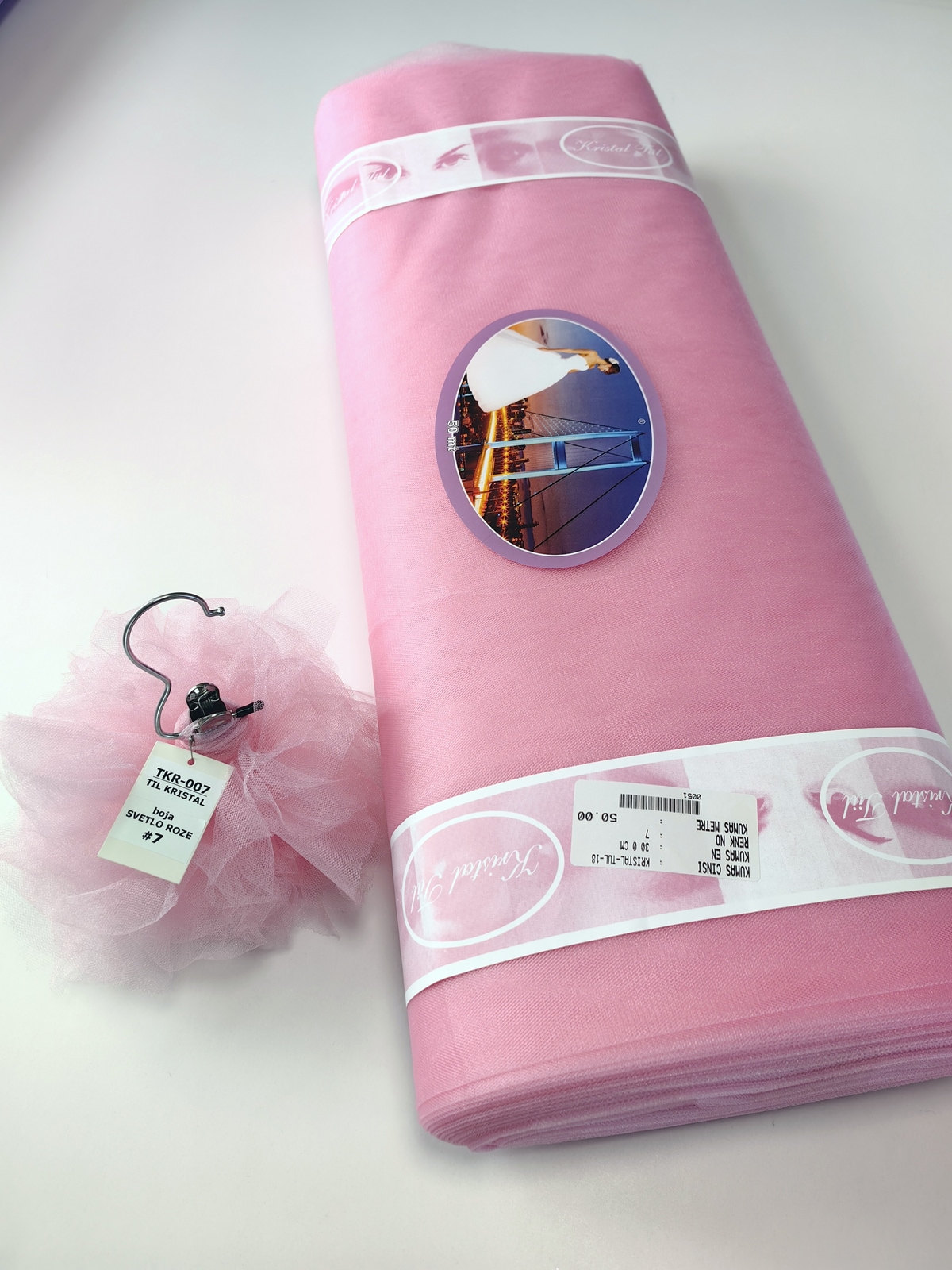 TIL KRISTAL boja SVETLO ROZE #7 TIL KRISTAL boja SVETLO ROZE #7