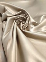najjeftiniji mat čvrst saten u boji bež za haljine i dekoraciju
