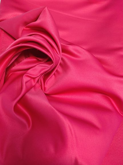 najjeftiniji mat čvrst saten u boji ciklama roze za haljine i dekoraciju