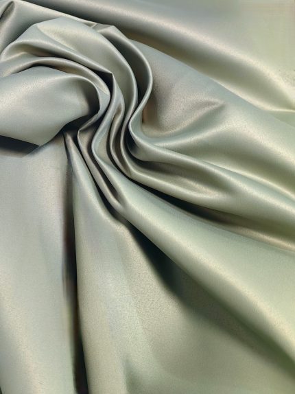 najjeftiniji mat čvrst saten u boji kadulje za haljine i dekoraciju