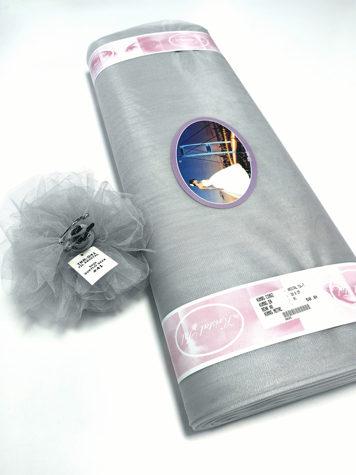 TIL KRISTAL boja SVETLO SIVA #41 TIL KRISTAL boja SVETLO SIVA #41